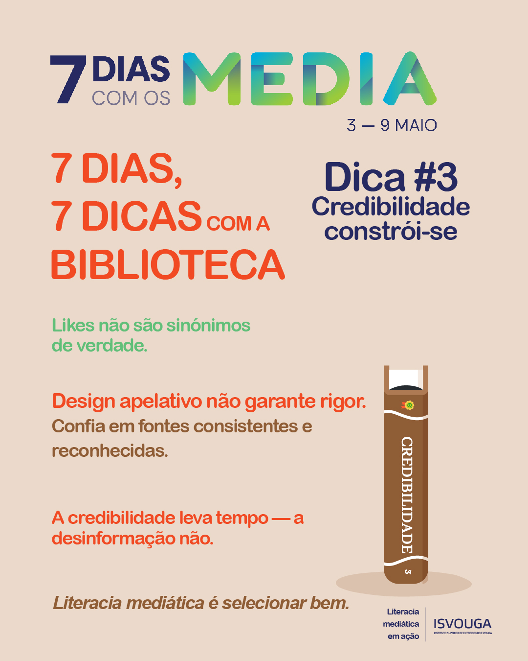 Dica 3 — Credibilidade constrói-se